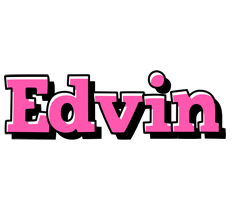 Edvin girlish logo