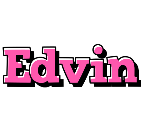 Edvin girlish logo