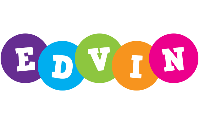 Edvin happy logo