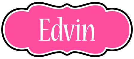 Edvin invitation logo