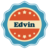 Edvin labels logo