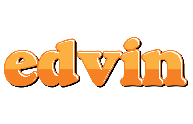 Edvin orange logo