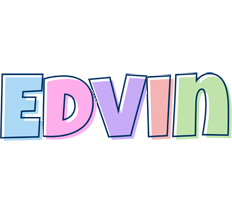 Edvin pastel logo