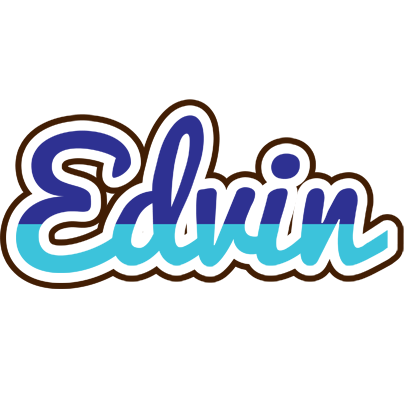Edvin raining logo