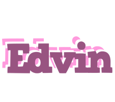 Edvin relaxing logo