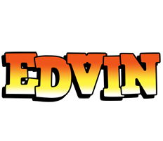 Edvin sunset logo