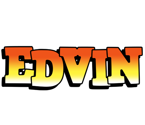 Edvin sunset logo