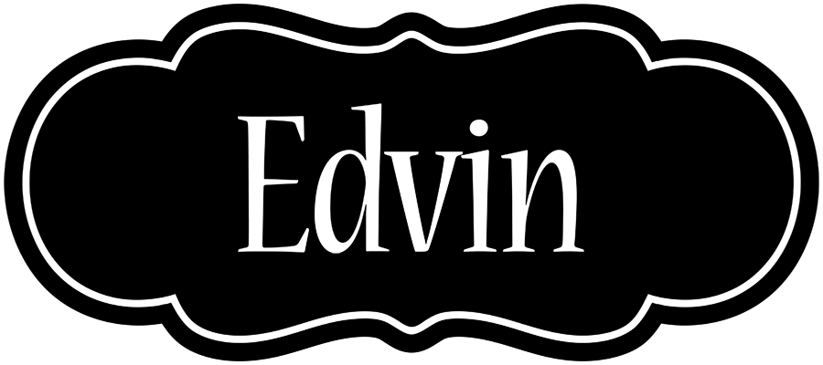 Edvin welcome logo