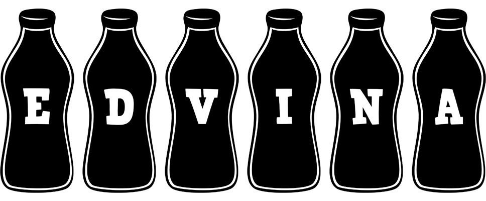 Edvina bottle logo