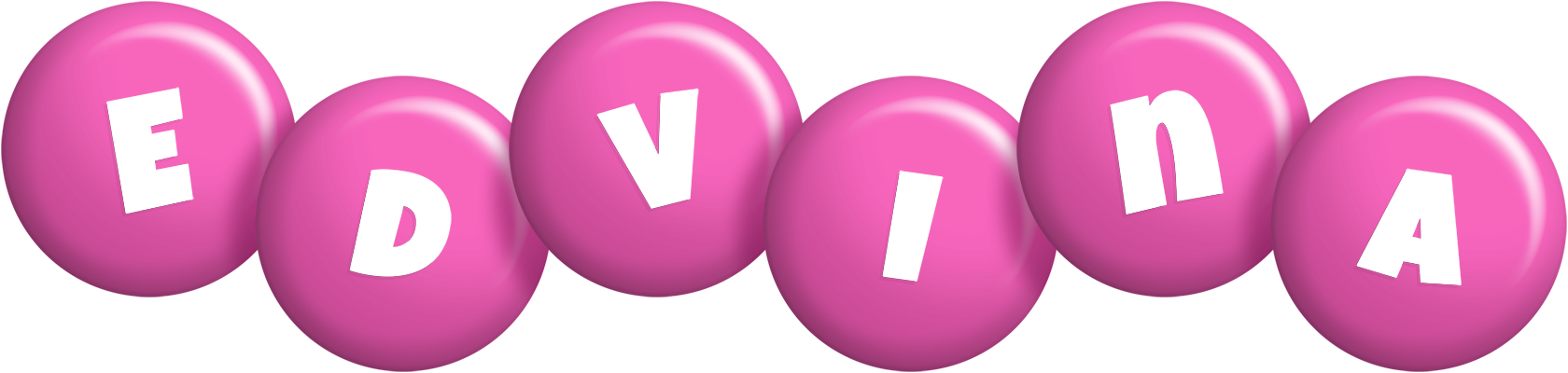 Edvina candy-pink logo