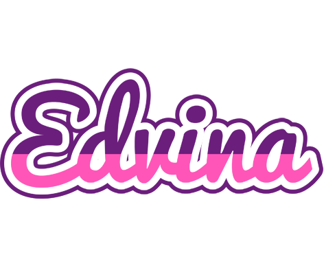 Edvina cheerful logo