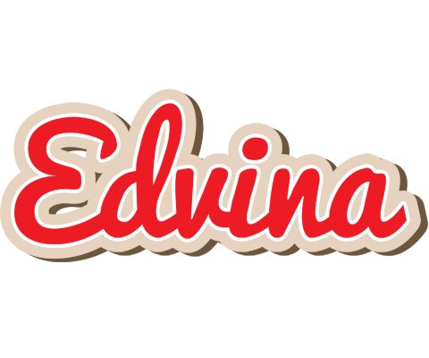 Edvina chocolate logo