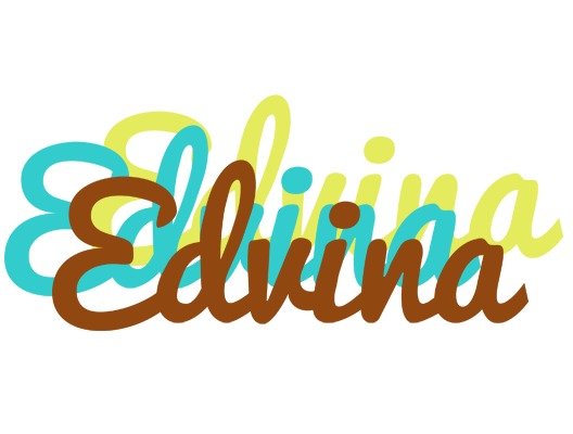 Edvina cupcake logo