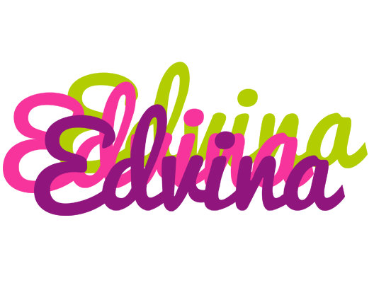 Edvina flowers logo