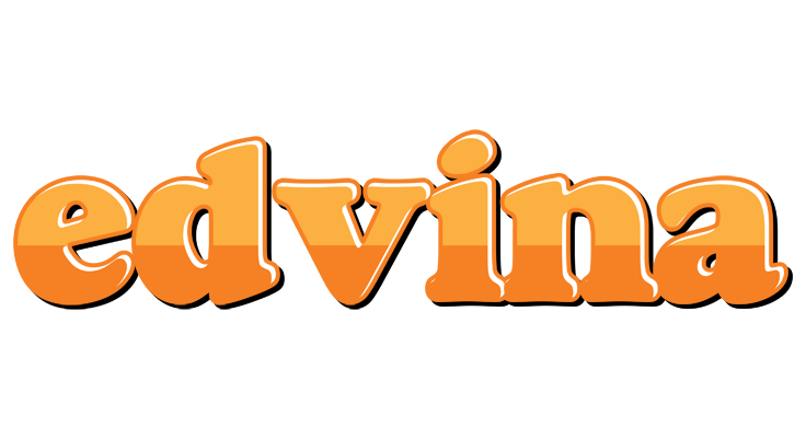 Edvina orange logo