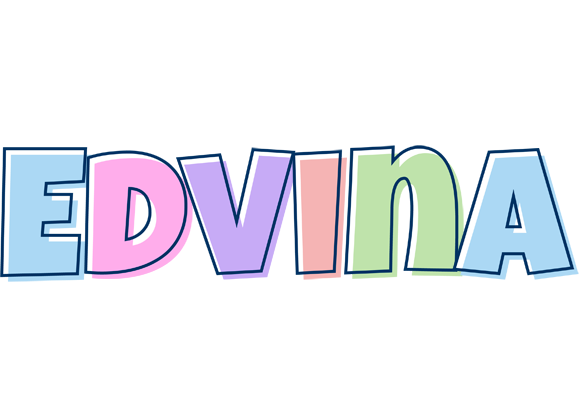 Edvina pastel logo