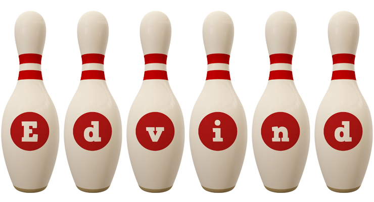 Edvind bowling-pin logo
