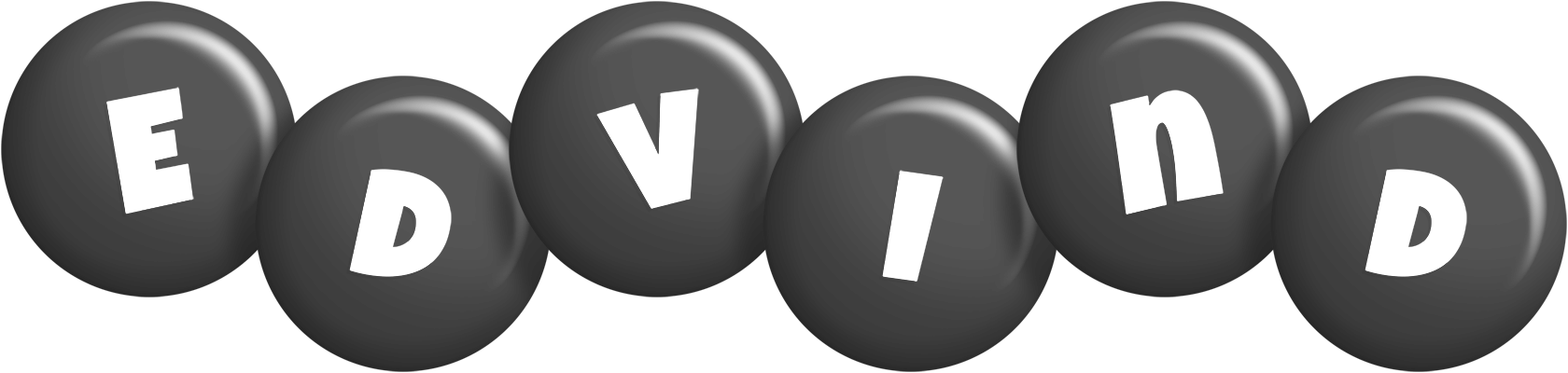 Edvind candy-black logo
