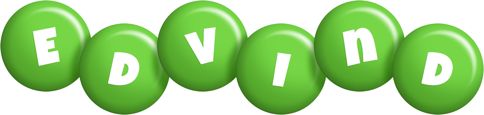 Edvind candy-green logo