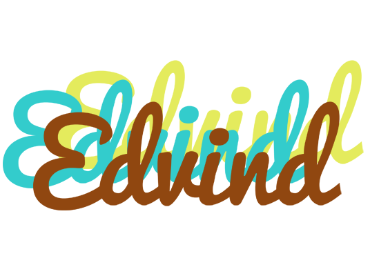 Edvind cupcake logo