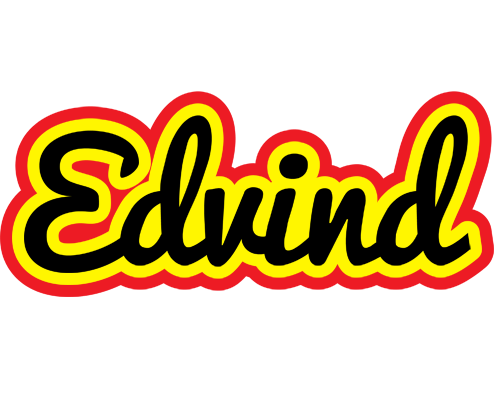Edvind flaming logo
