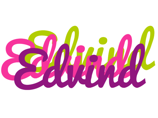 Edvind flowers logo