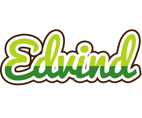 Edvind golfing logo