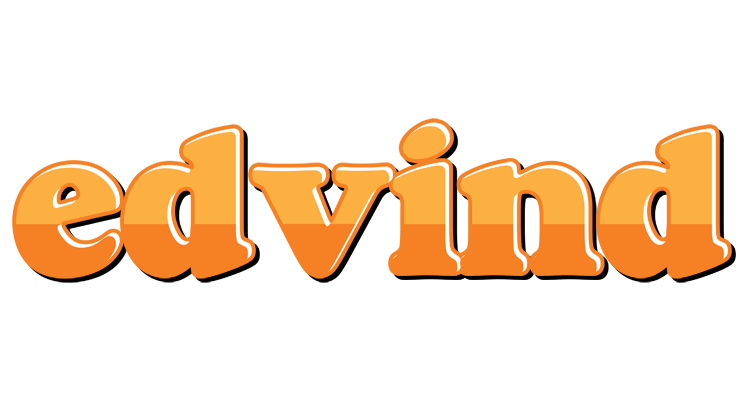 Edvind orange logo