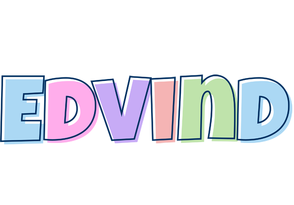Edvind pastel logo