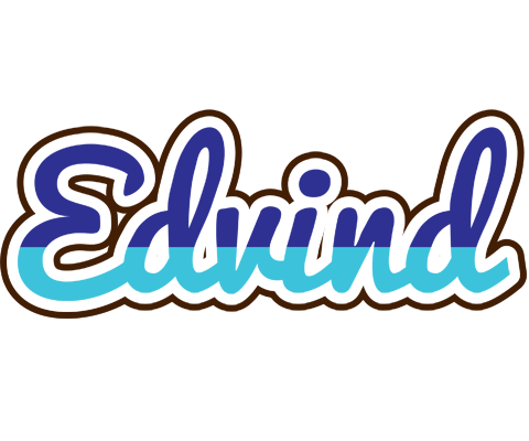 Edvind raining logo