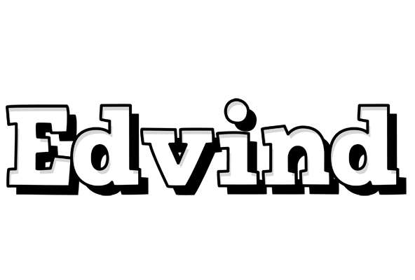 Edvind snowing logo