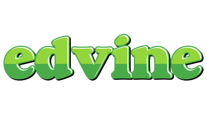 Edvine apple logo