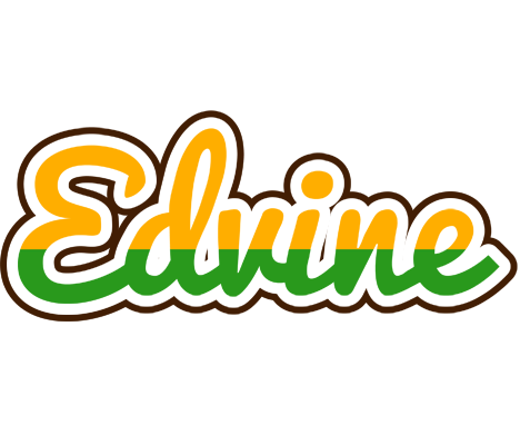 Edvine banana logo