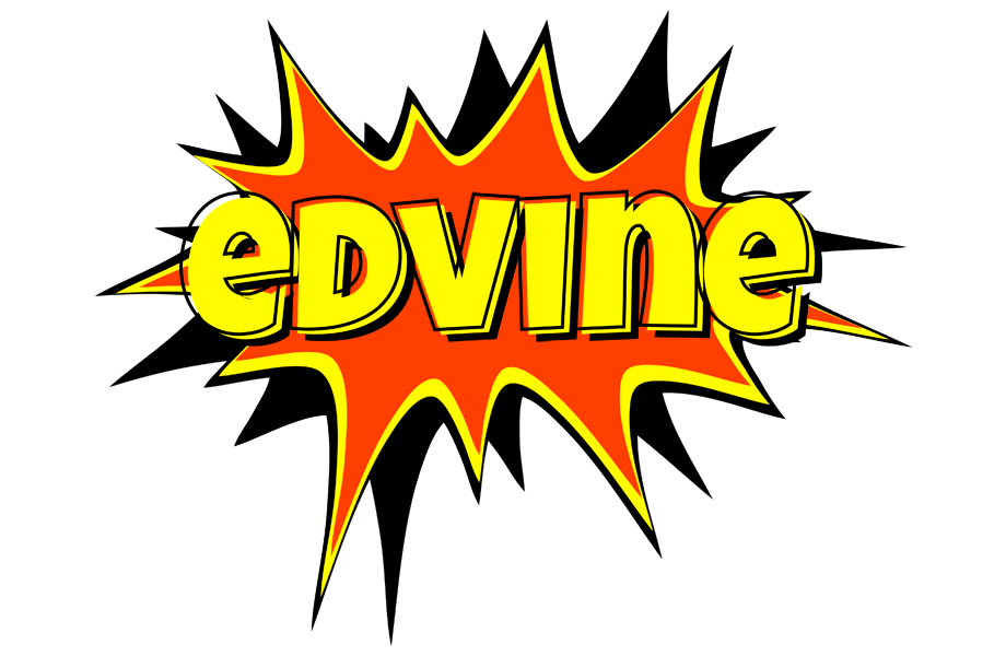 Edvine bazinga logo
