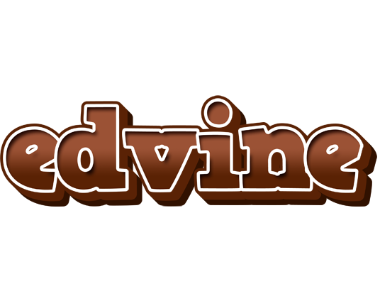 Edvine brownie logo