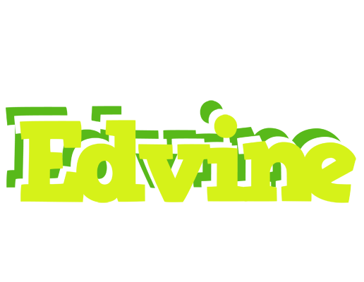 Edvine citrus logo