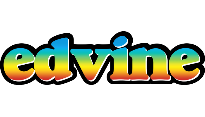 Edvine color logo