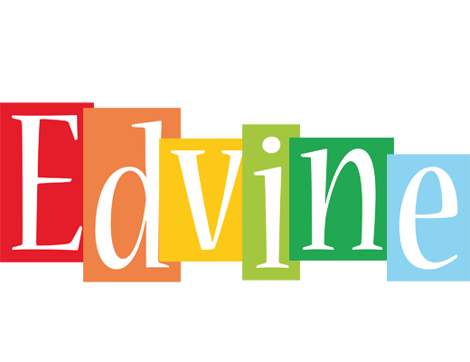 Edvine colors logo