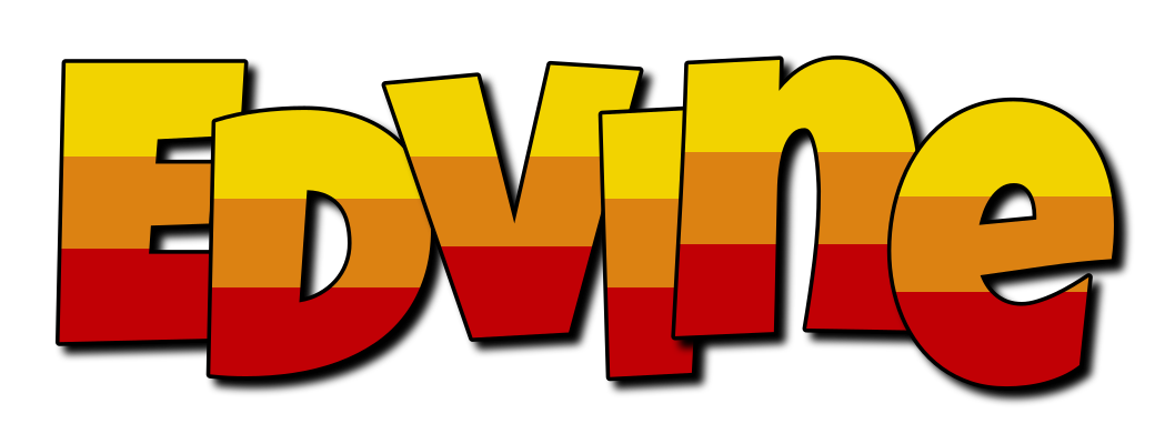 Edvine jungle logo