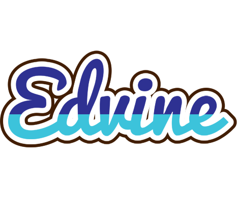 Edvine raining logo