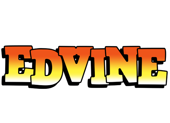 Edvine sunset logo