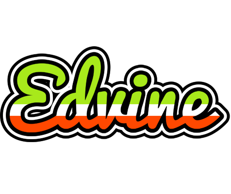 Edvine superfun logo