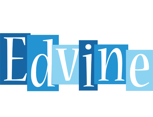 Edvine winter logo