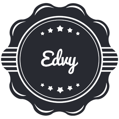 Edvy badge logo