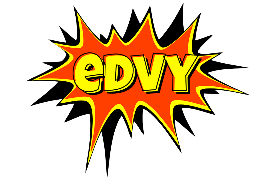 Edvy bazinga logo