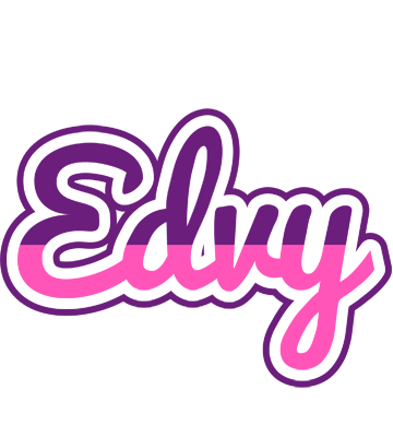 Edvy cheerful logo