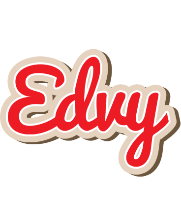 Edvy chocolate logo