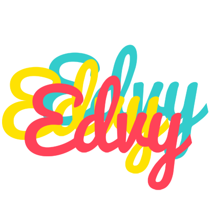 Edvy disco logo