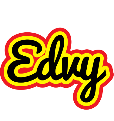 Edvy flaming logo