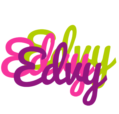 Edvy flowers logo